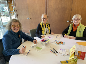 Reproductive Justice - postcard writing