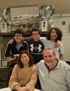 Naree Viner and family