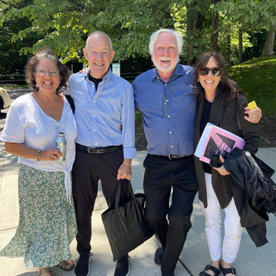 Wendy Levy, Steve Grathwohl, Luke Garvey and Deb Garskof