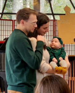 Child Dedication – December 15, 2024 – Matthew Gladstein, Alison Garvey, and Lucy Michelle Garvey