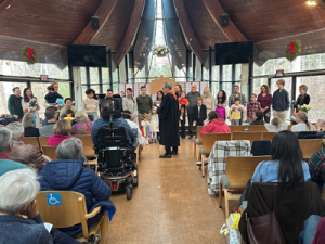 Child Dedication, December 15, 2024: large group