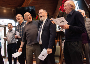 Ed joins the choir for, "Happy Trails to You"