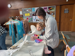 Christmas Pageant Costuming, December 15, 2024: Joanna and Millie