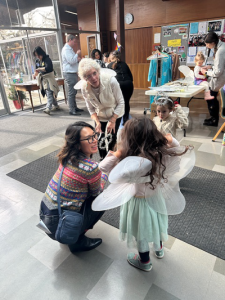 Christmas Pageant Costuming, December 15, 2024: Linda, Joyce and Evie