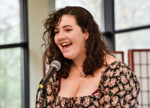 Paige Steele singing, "I have a Voice"