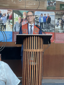 Sunday Service in the foyer - May 18, 2025 - Rev. Alan Taylor