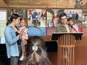 Sunday Service in the foyer - May 18, 2025