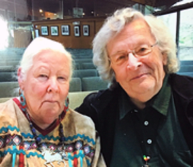 Grandmother Nancy Andry and Rev. Jim Francek