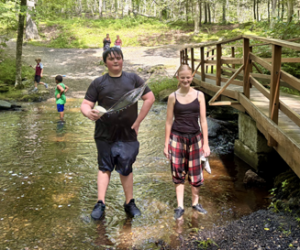 Breakfast Picnic: Kids play in river - Stan & Rowan - August 1, 2026